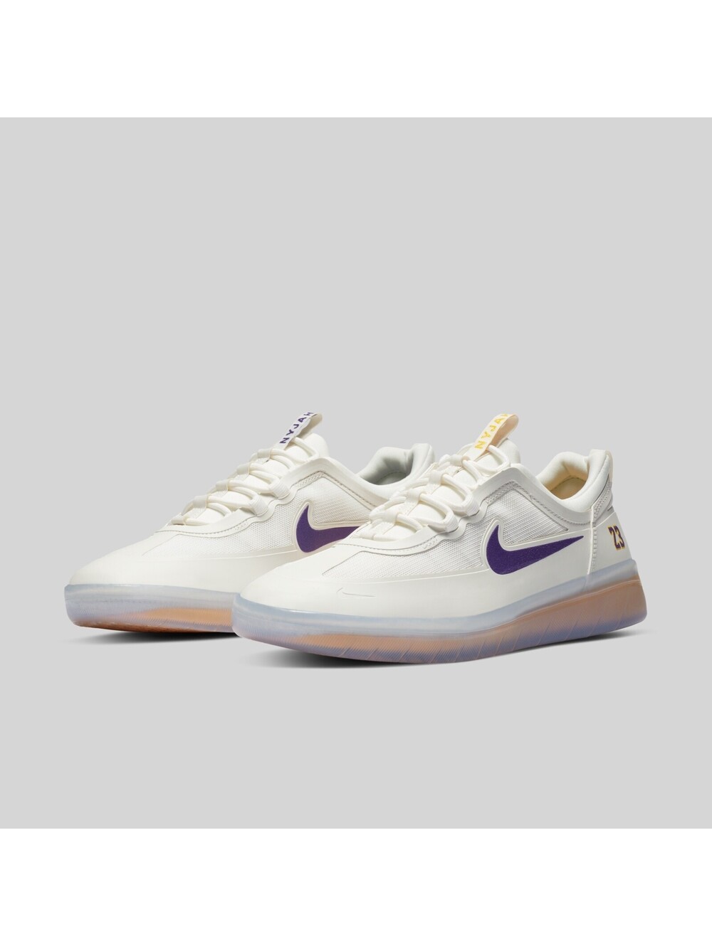 Nike SB Nyjah Free 2 NBA Lakers Lebron James DA3439-100 Men's Size 11.5 NEW DS